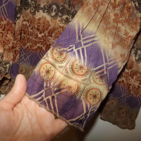 Sheer Top Multiple Colors 1X - Picture 4 of 6